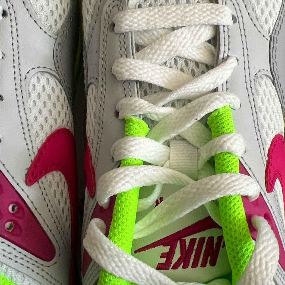NIKE Air Max Correlate Training Shoes White/Fireberry-Pure Platinum - Picture 12 of 16